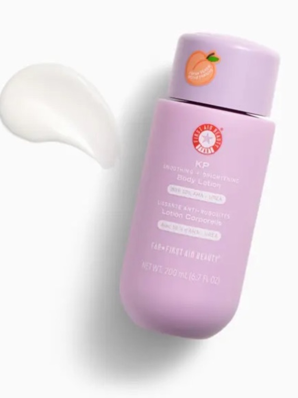 First Aid Beauty KP Smoothing + Brightening Body Lotion Fresh Peach
